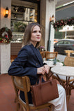 Verona Leren Tote Tas