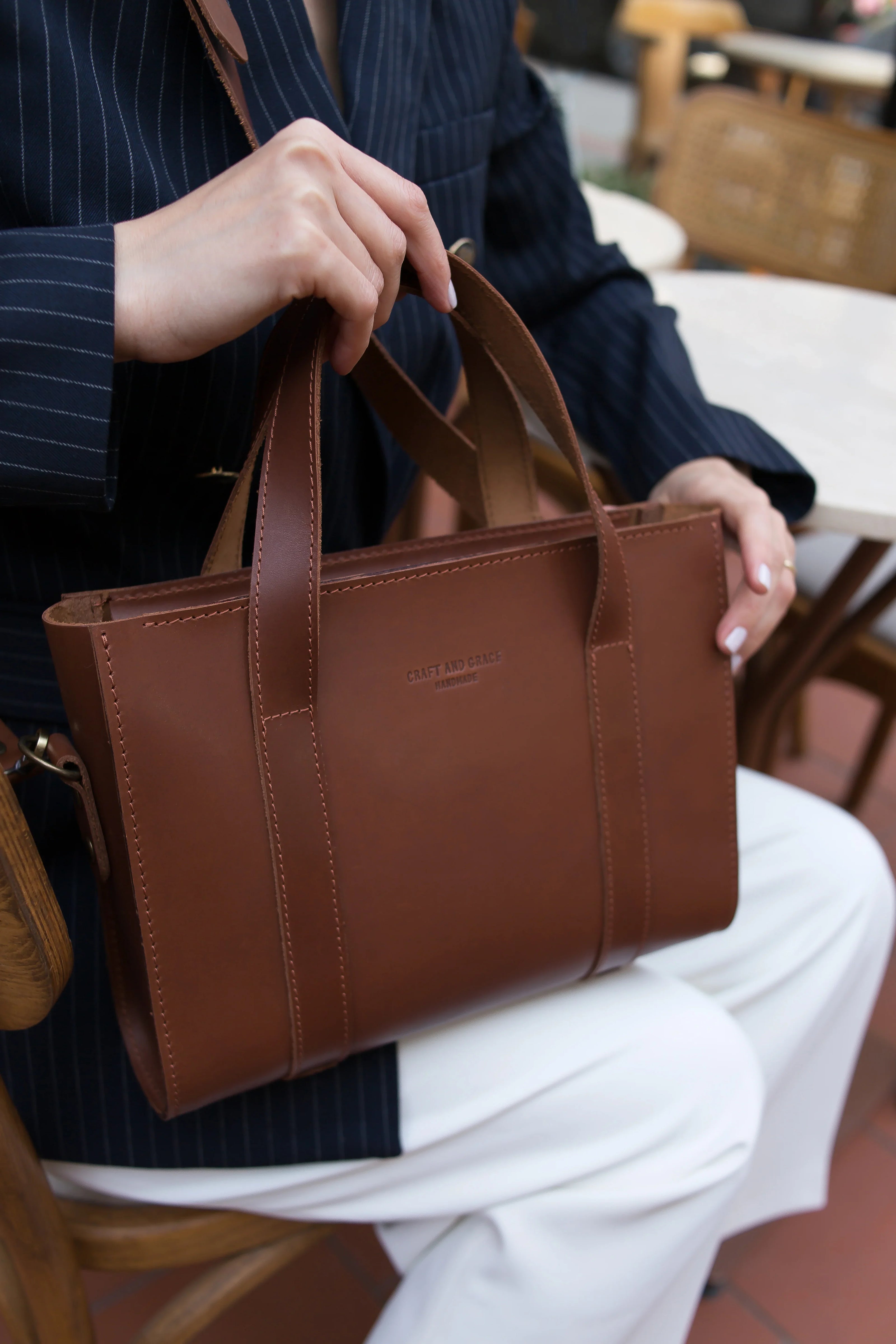 Verona Leren Tote Tas