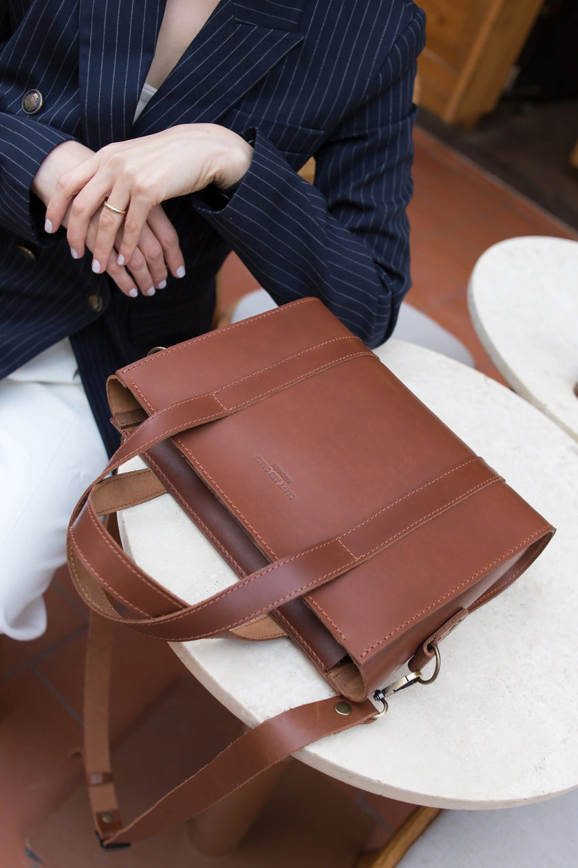 Verona Leren Tote Tas