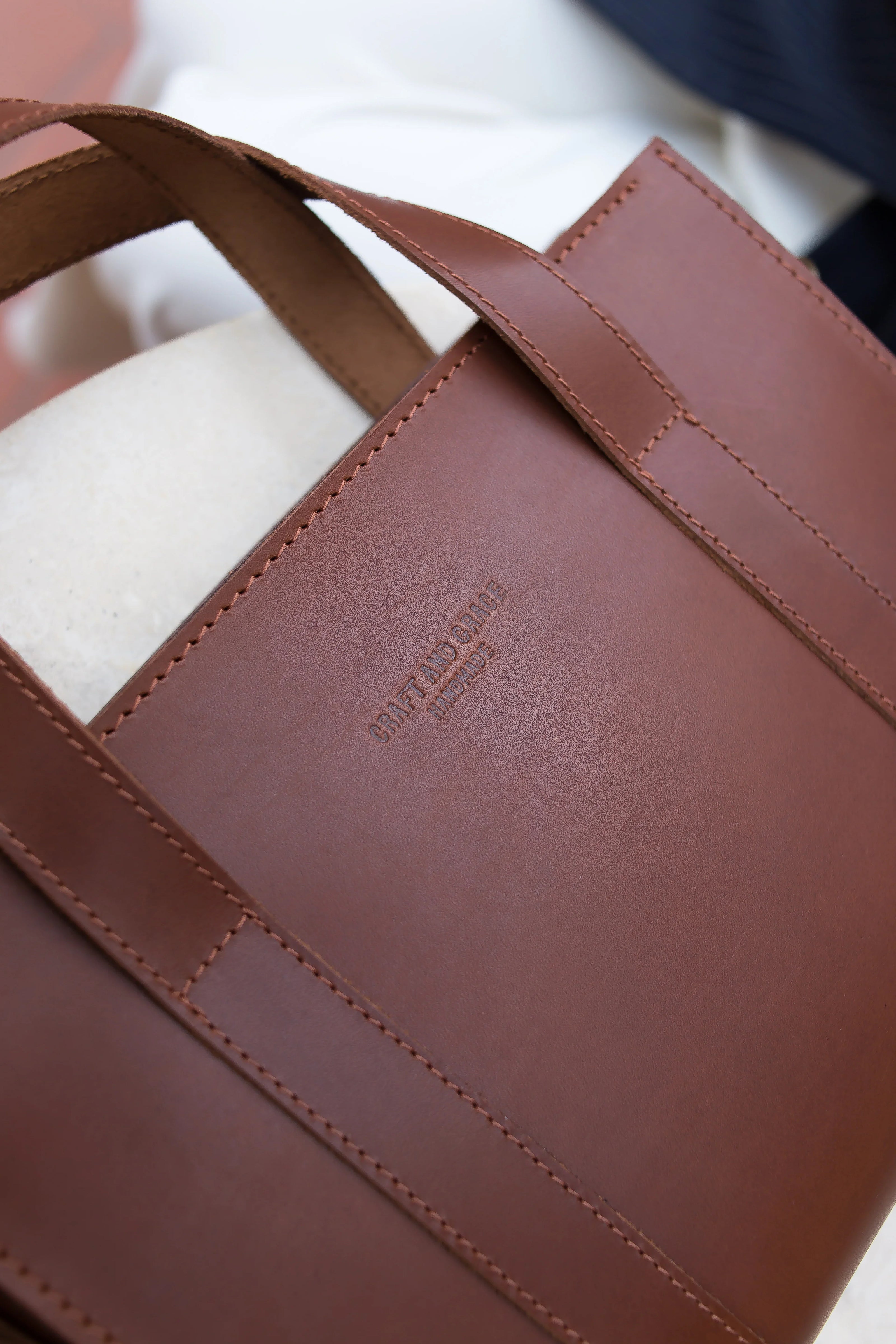 Verona Leren Tote Tas