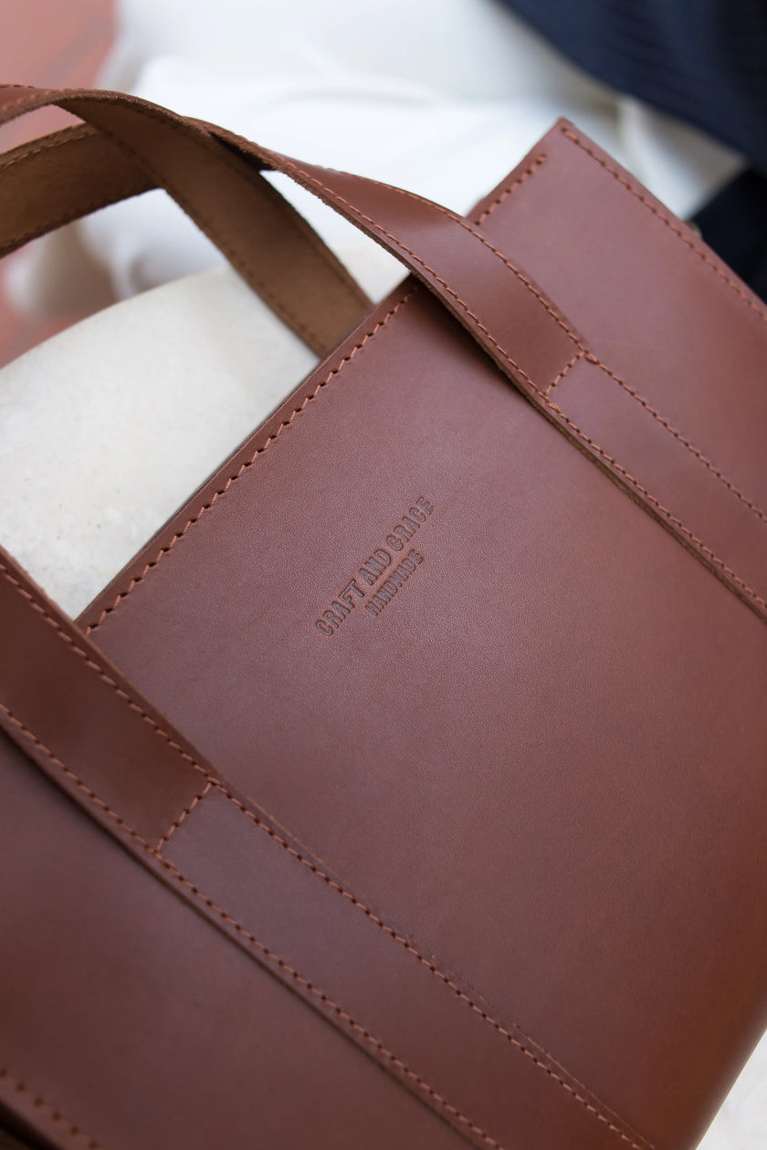 Verona Leren Tote Tas