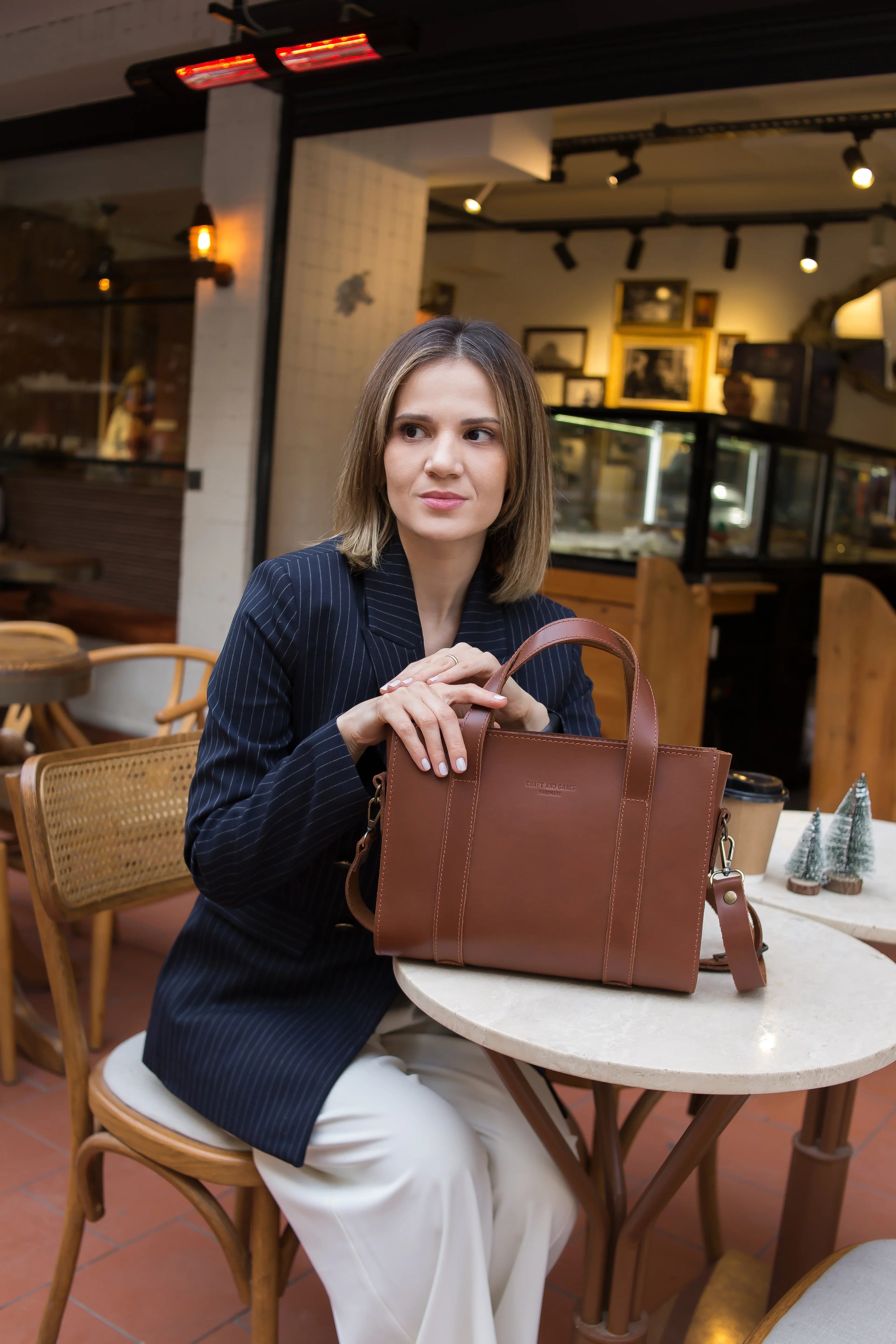 Verona Leren Tote Tas