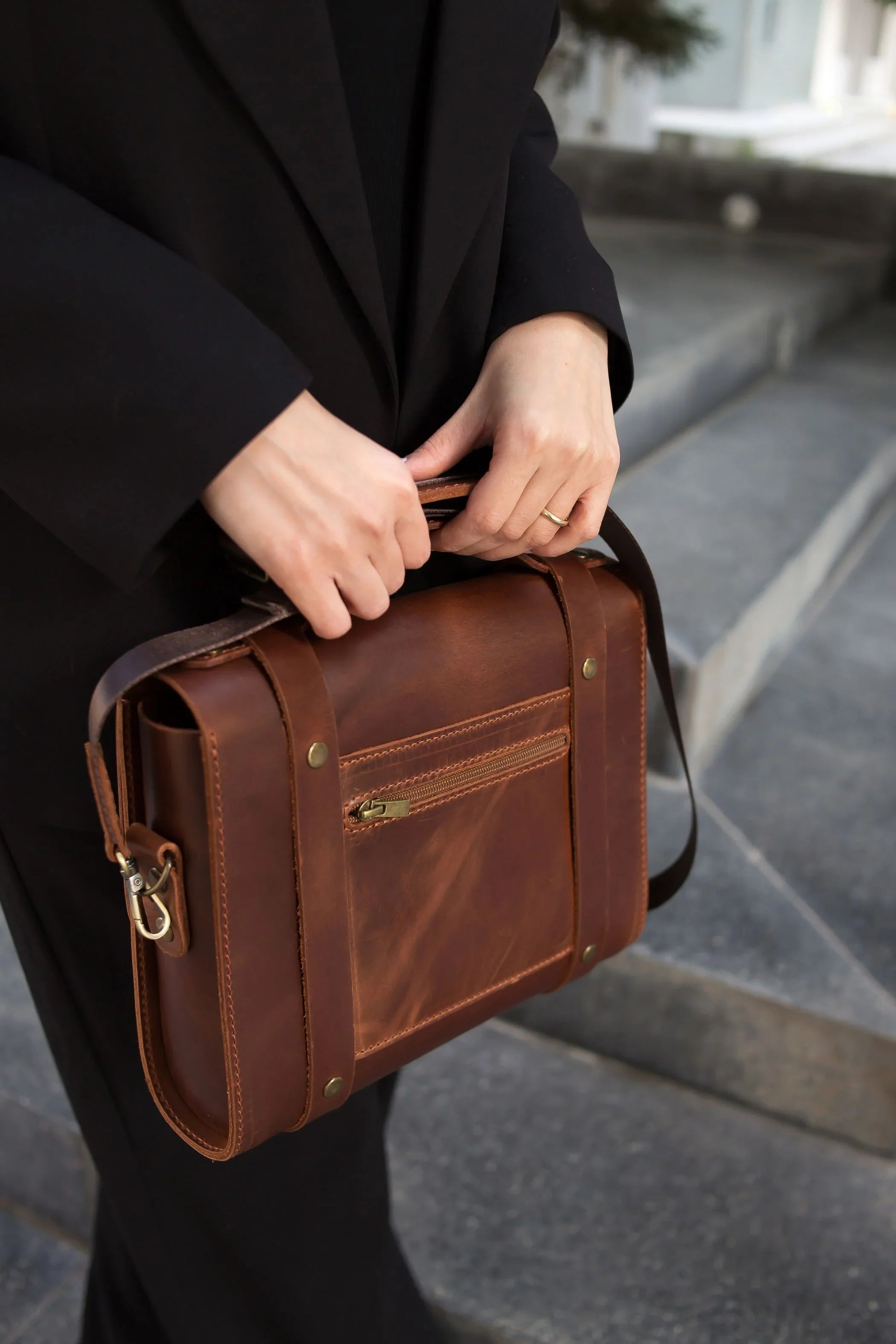 Alder Mini Leren Tas