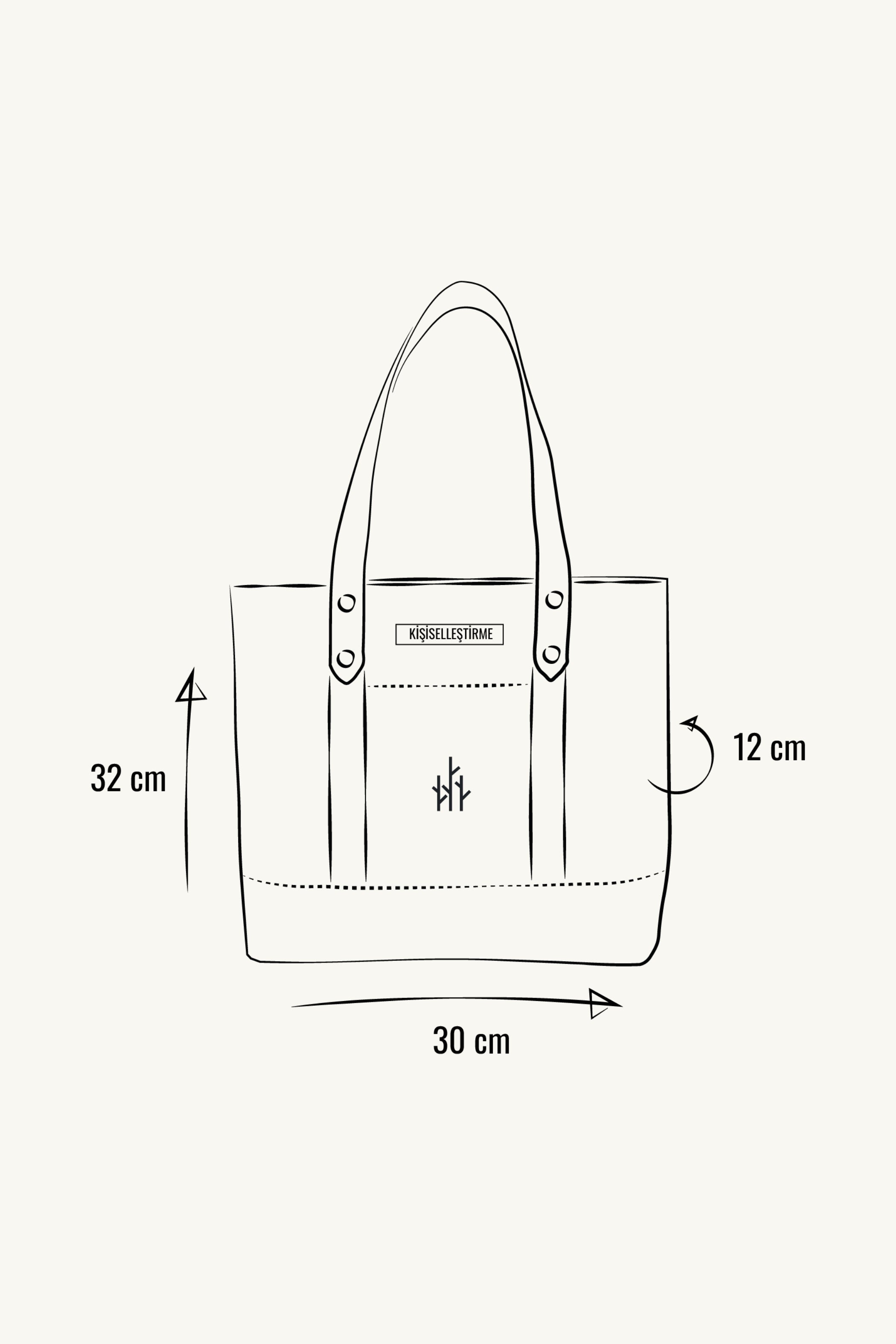 Leaf Leren Tote Tas