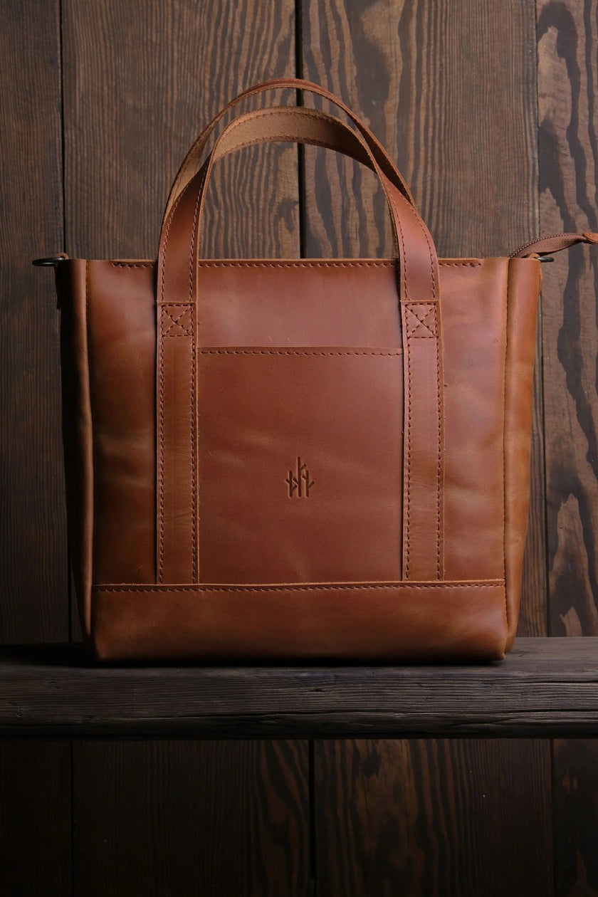 Mini Leren Tote Tas