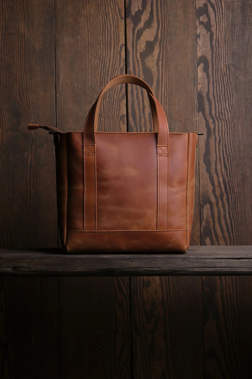 Mini Leren Tote Tas