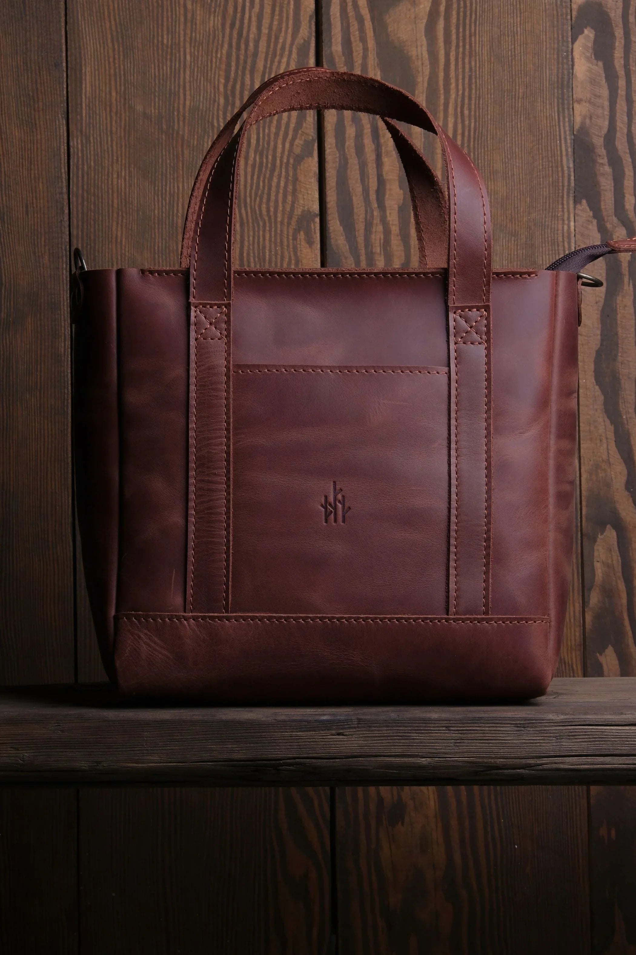 Mini Leren Tote Tas