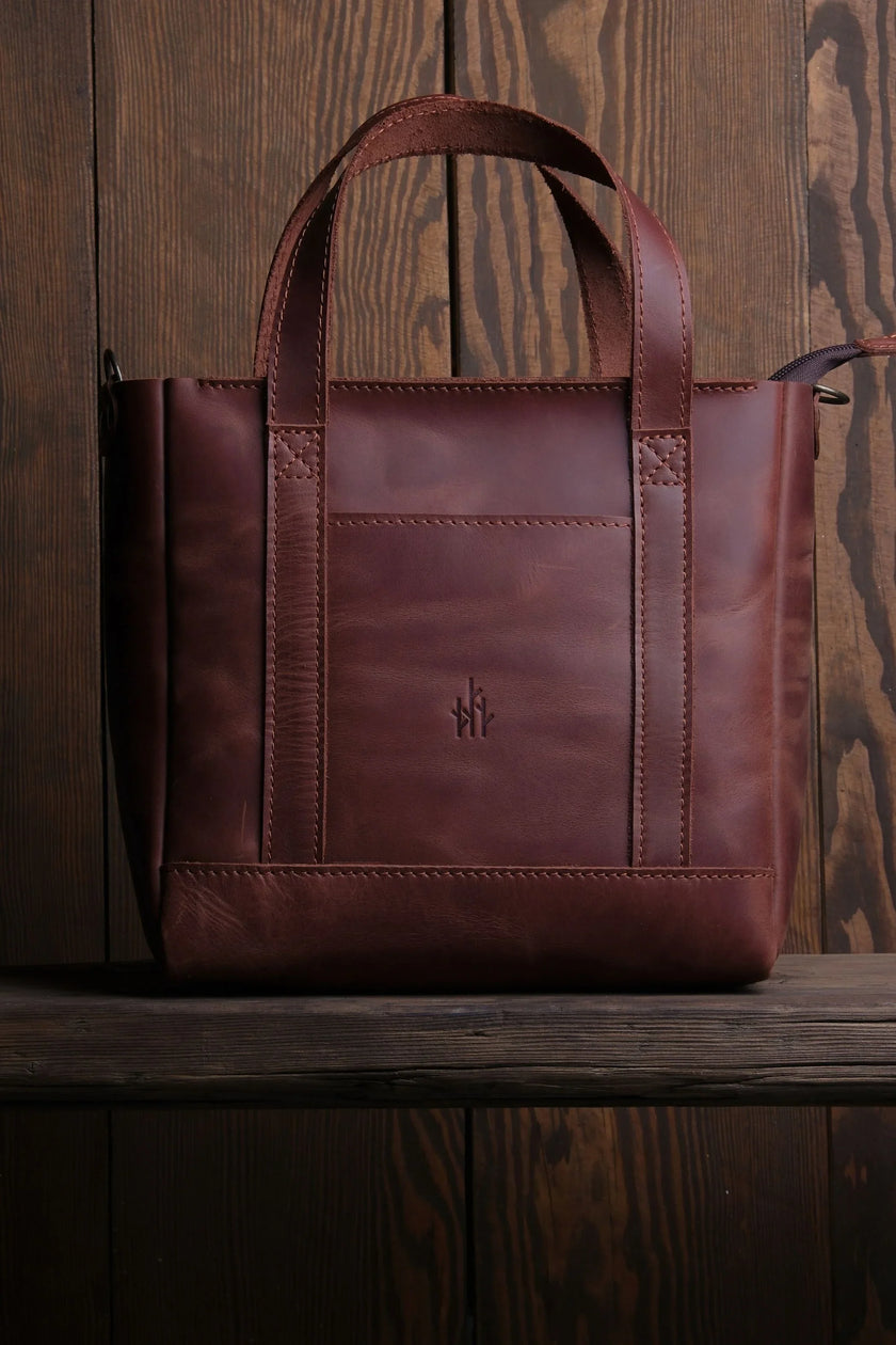 Mini Leren Tote Tas