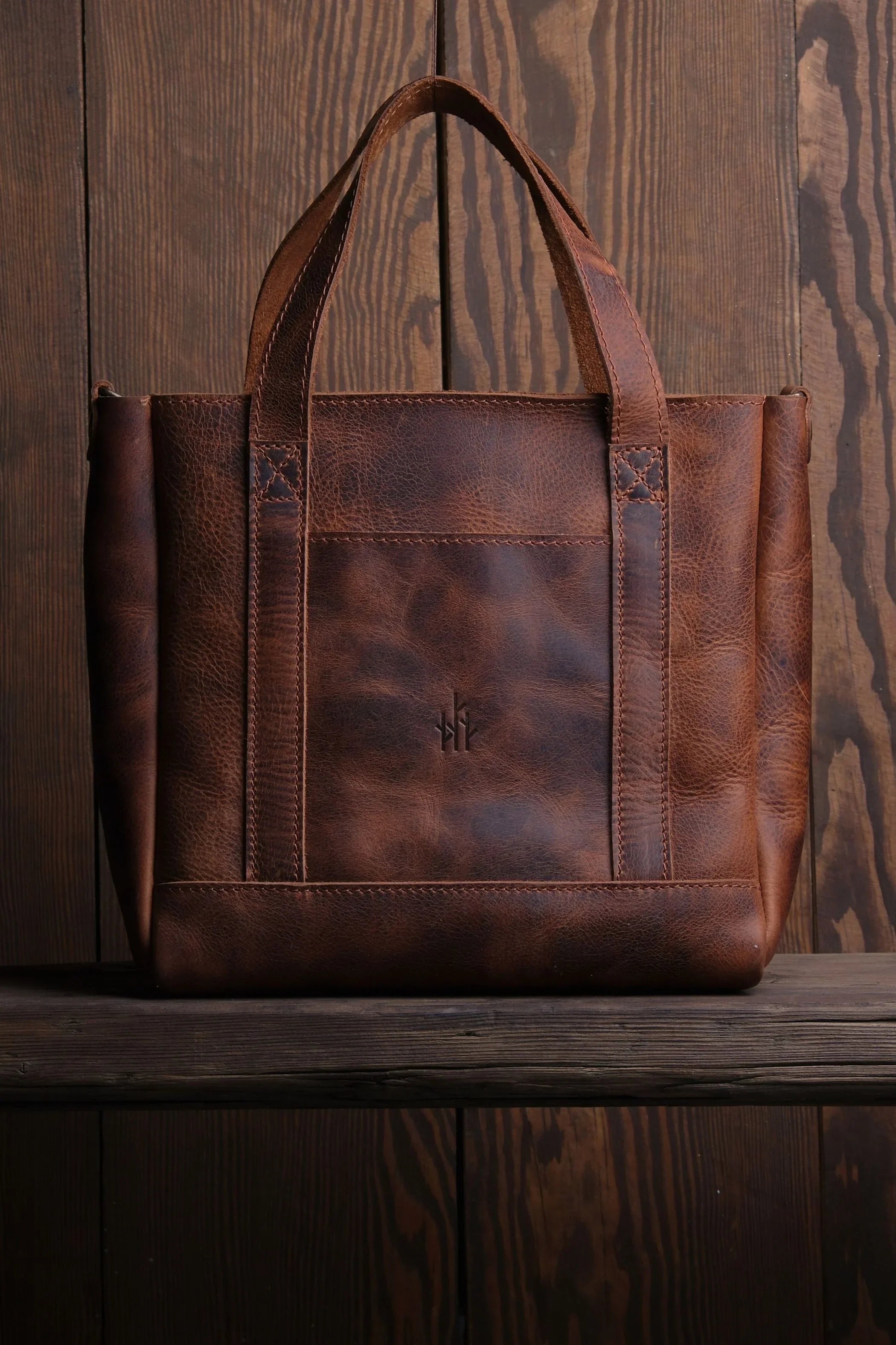 Mini Leren Tote Tas