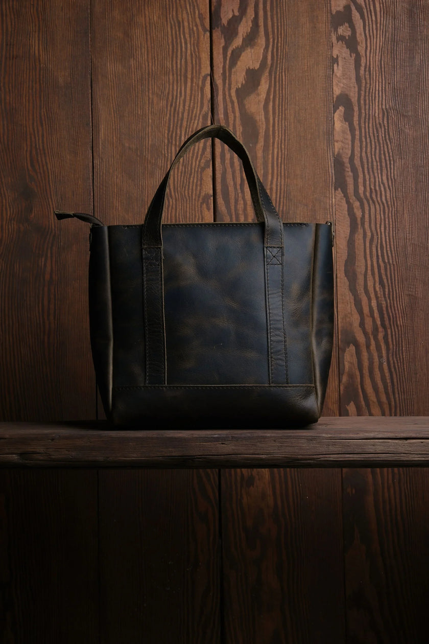 Mini Leren Tote Tas