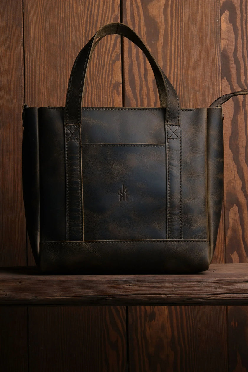 Mini Leren Tote Tas