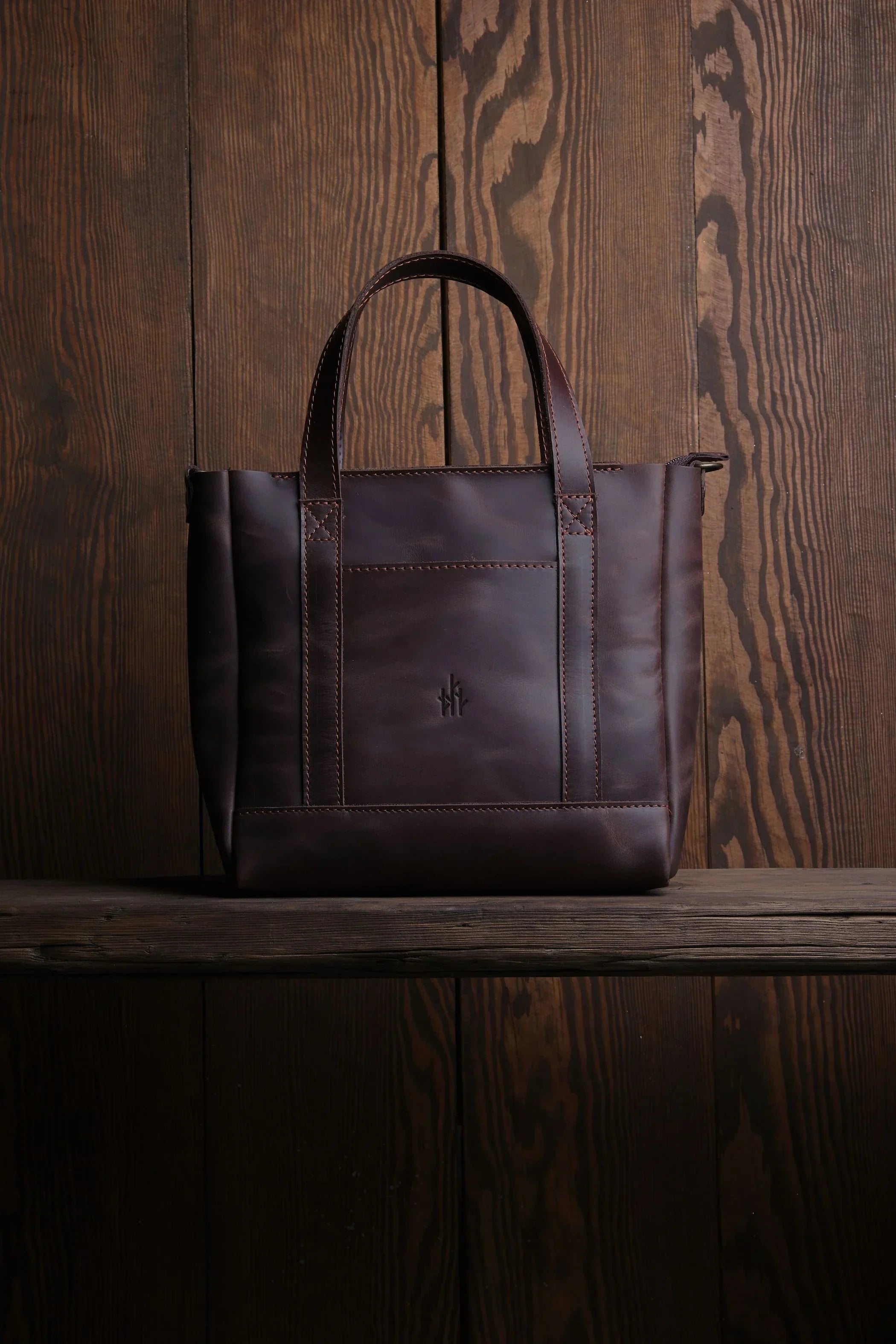 Mini Leren Tote Tas