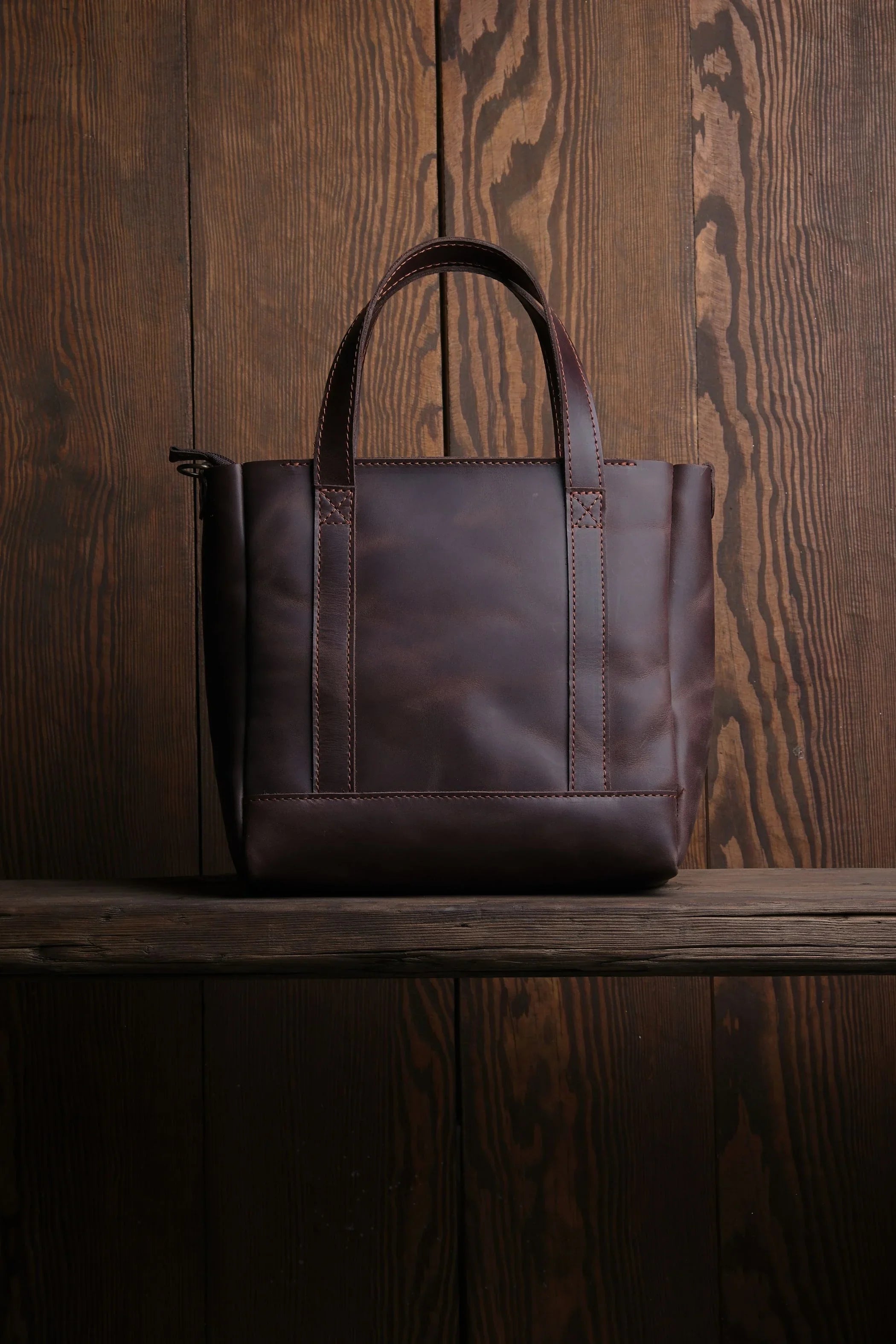 Mini Leren Tote Tas