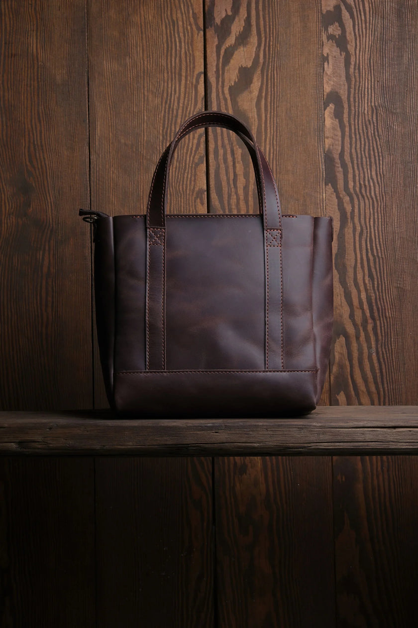 Mini Leren Tote Tas