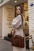 Verona Leren Tote Tas