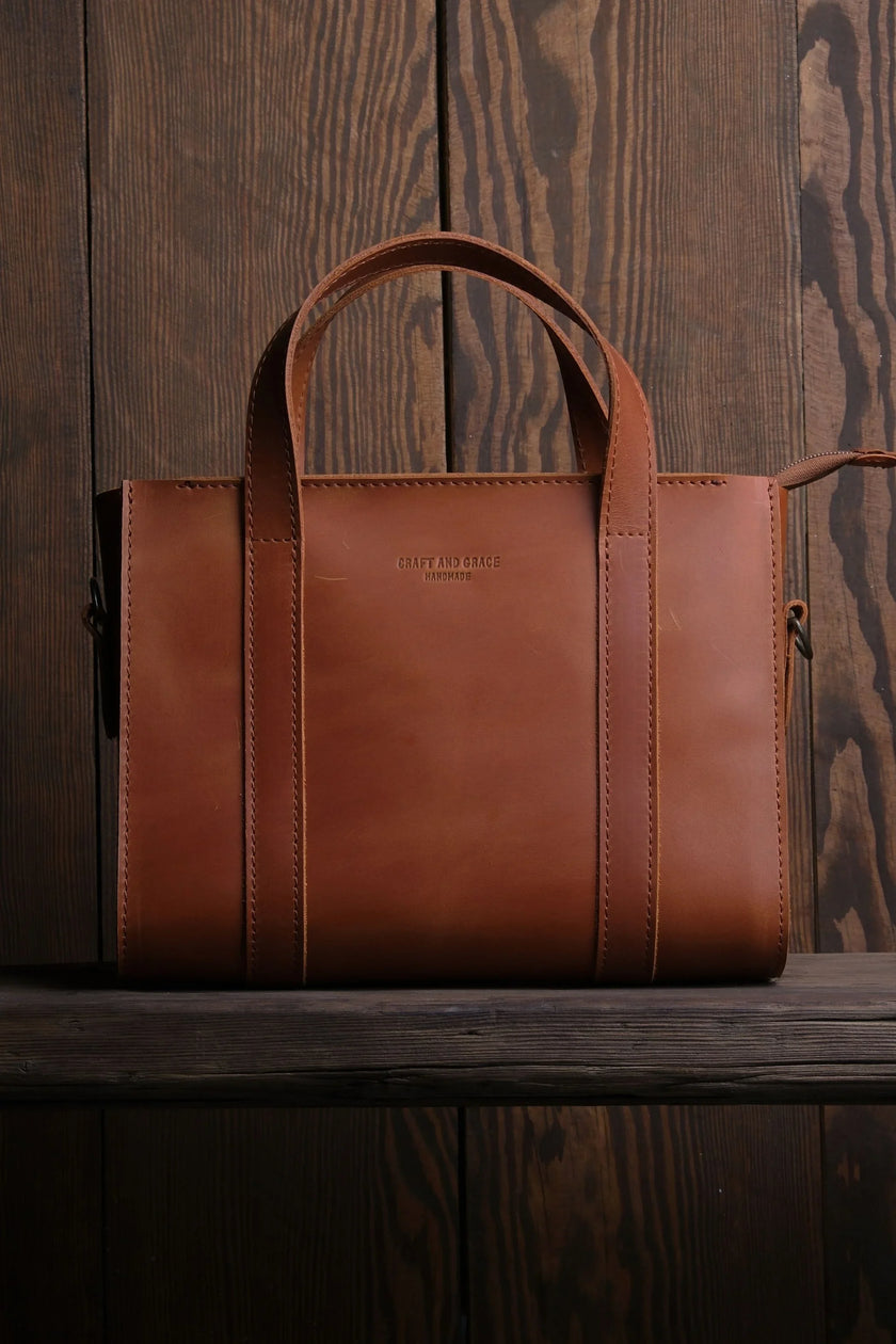 Verona Leren Tote Tas