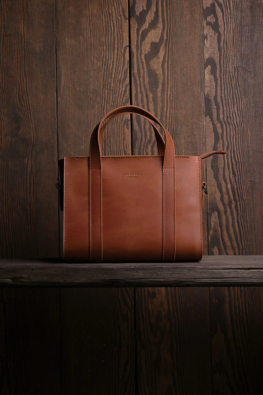 Verona Leren Tote Tas