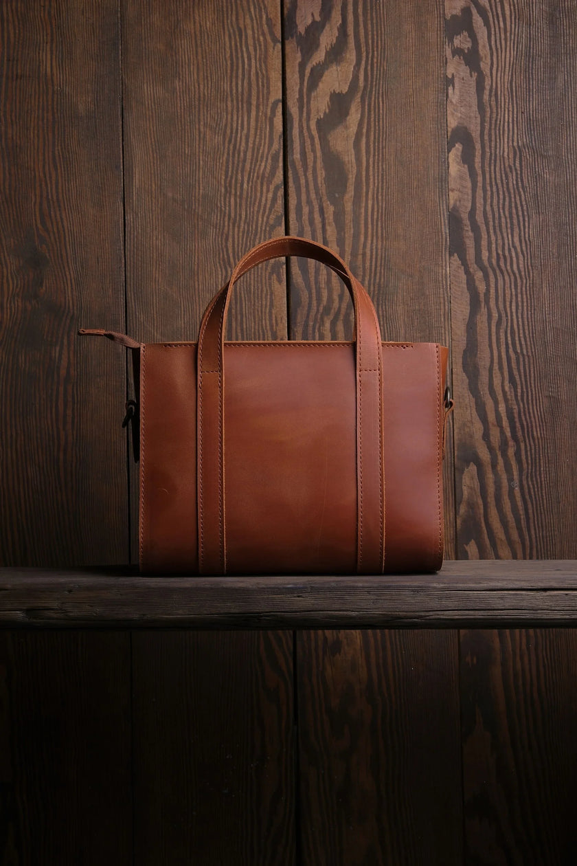 Verona Leren Tote Tas