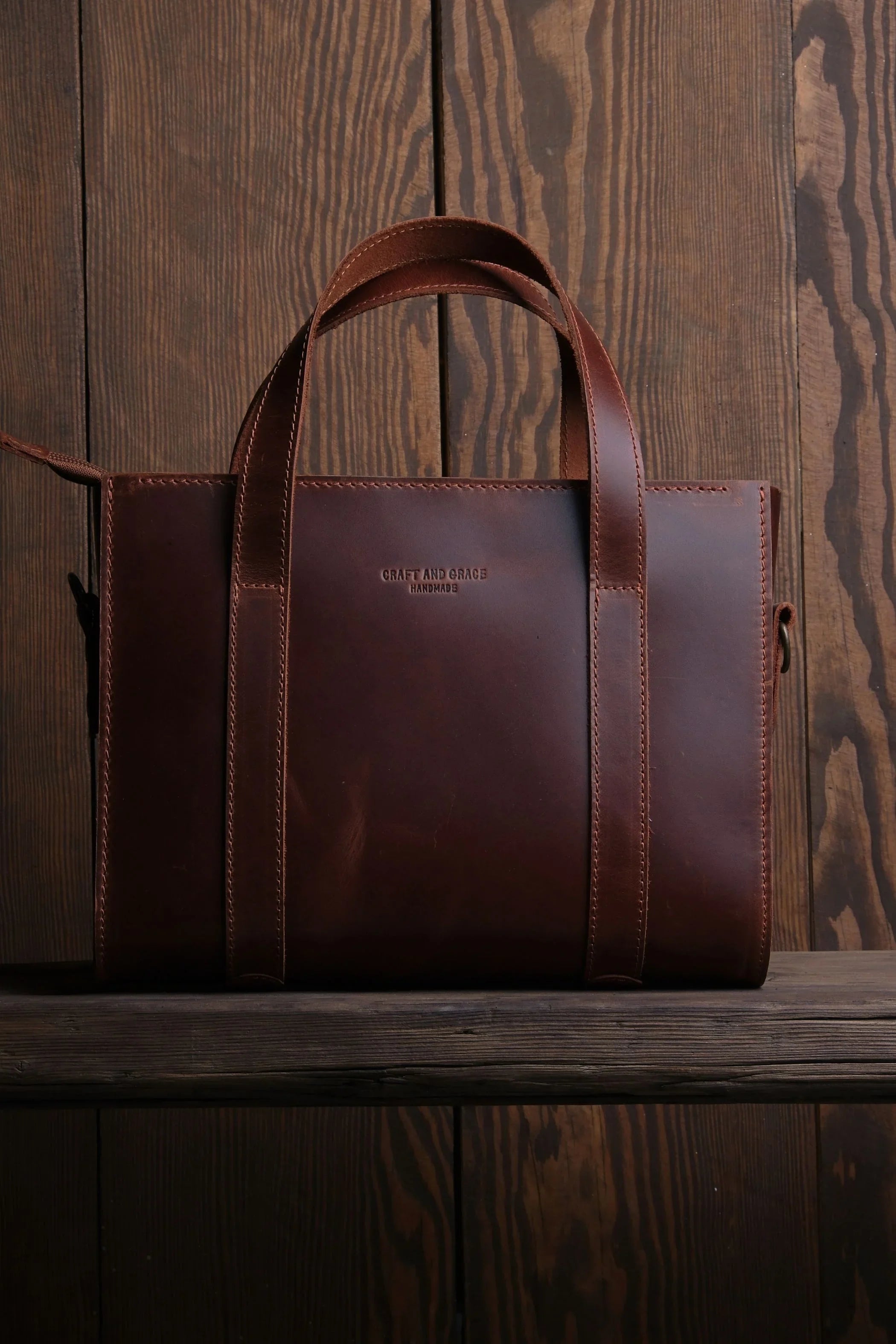 Verona Leren Tote Tas