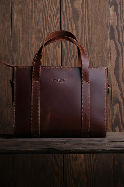 Verona Leren Tote Tas