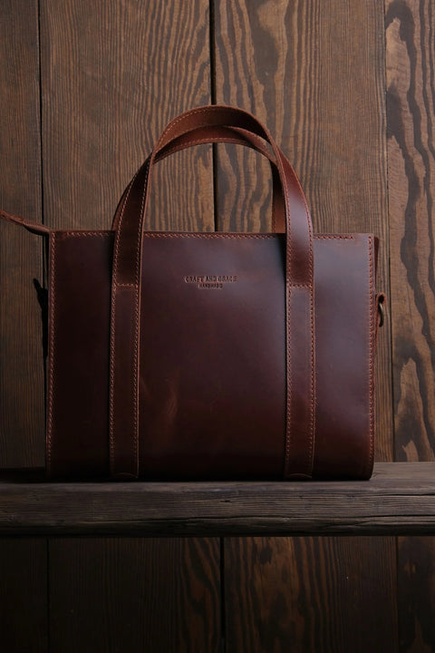 Verona Leren Tote Tas