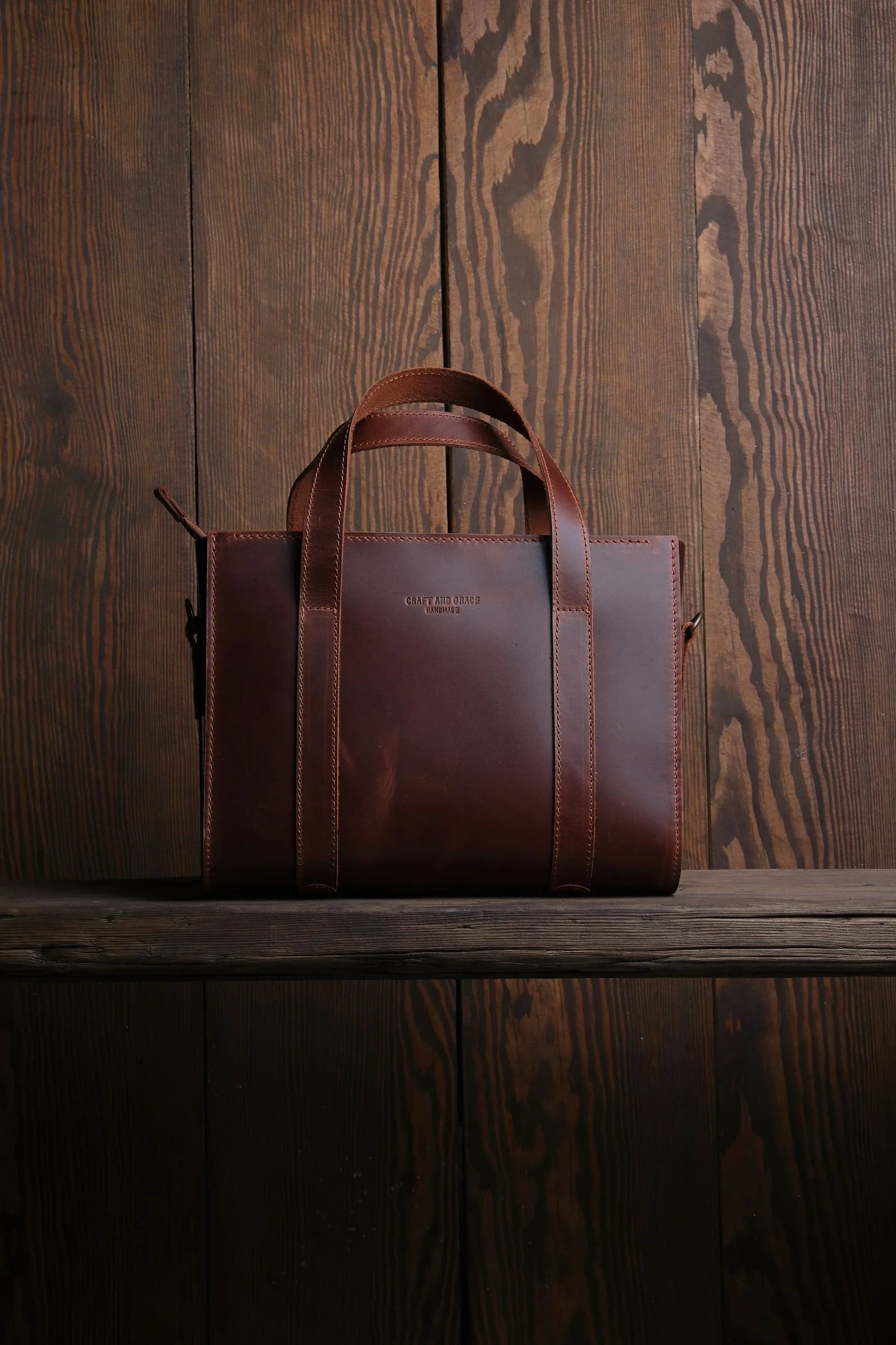 Verona Leren Tote Tas