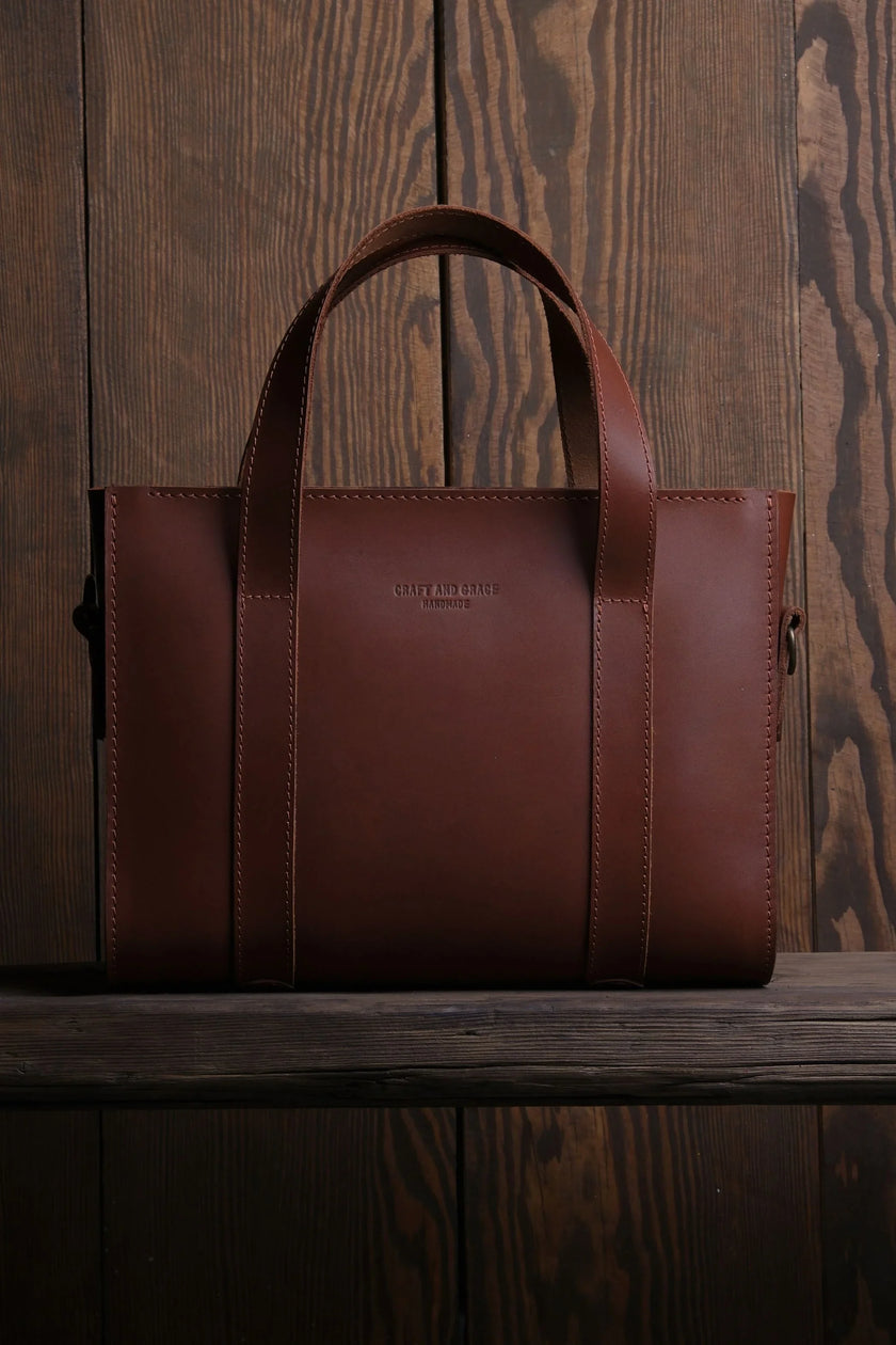 Verona Leren Tote Tas