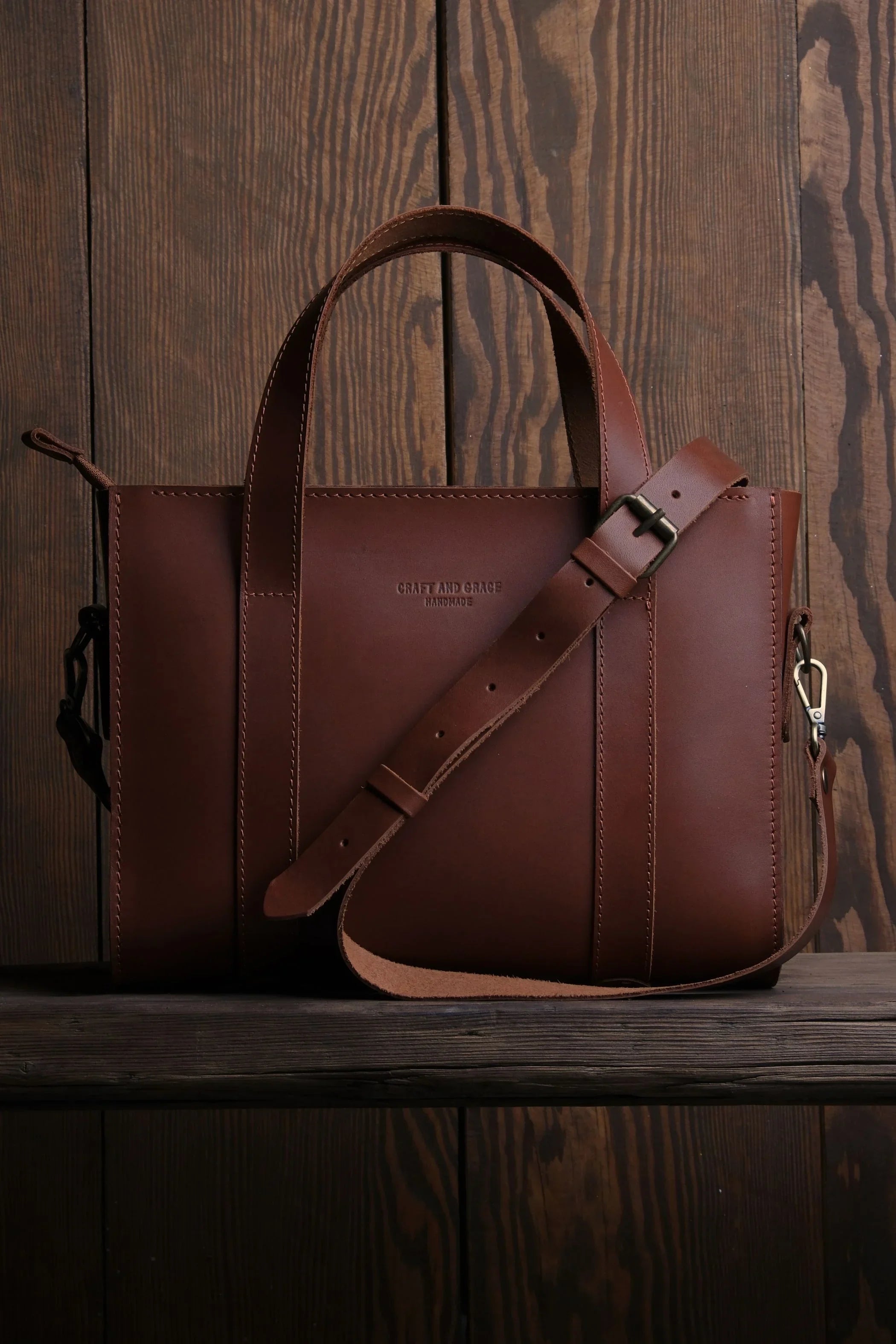 Verona Leren Tote Tas